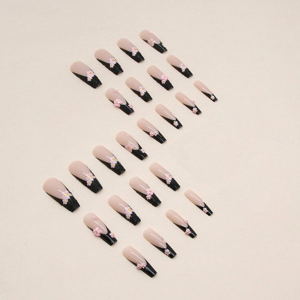 12 Sizes-24 Pcs Press On Nails Z682