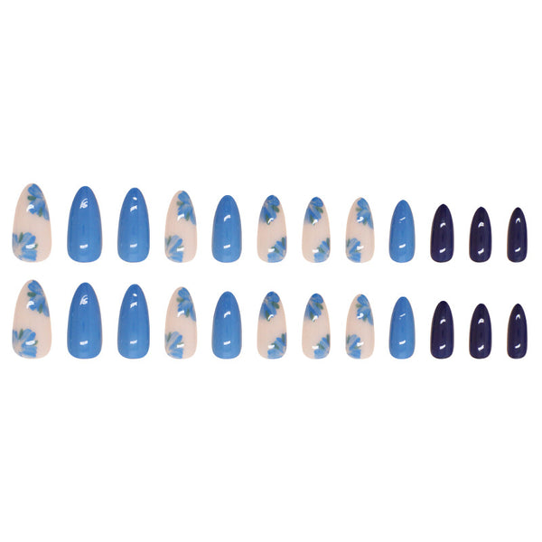 12 Sizes-24 Pcs Press On Nails W1778
