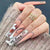 12 Sizes-24 Pcs Press On Nails Z333