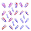 12 Sizes-24 Pcs Press On Nails Y883