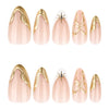 12 Sizes-24 Pcs Press On Nails JP4279