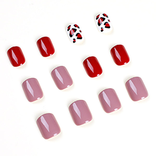 12 Sizes-24 Pcs Press On Nails JP1547