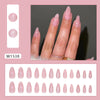 12 Sizes-24 Pcs Press On Nails W1538