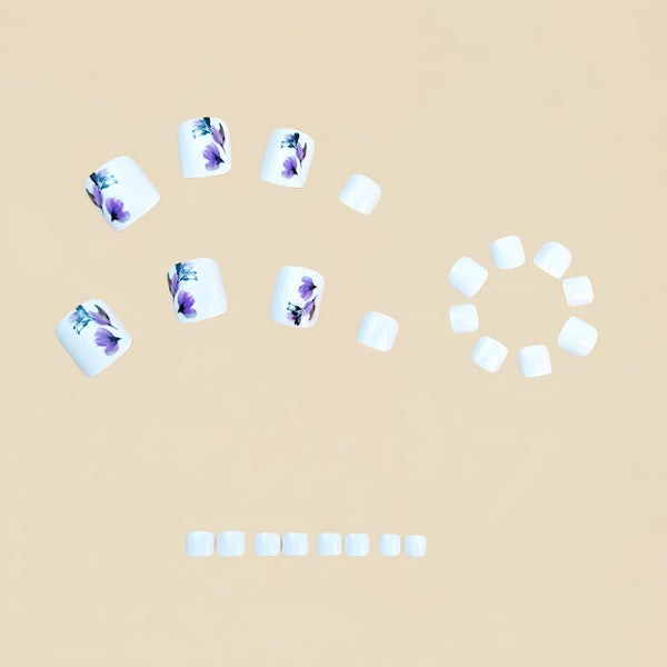 12 Sizes-24 Pcs Press On Nails Y998