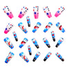 12 Sizes-24 Pcs Press On Nails Y654
