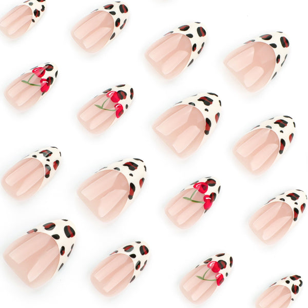 12 Sizes-24 Pcs Press On Nails JP3642