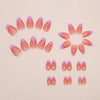 12 Sizes-24 Pcs Press On Nails W2163