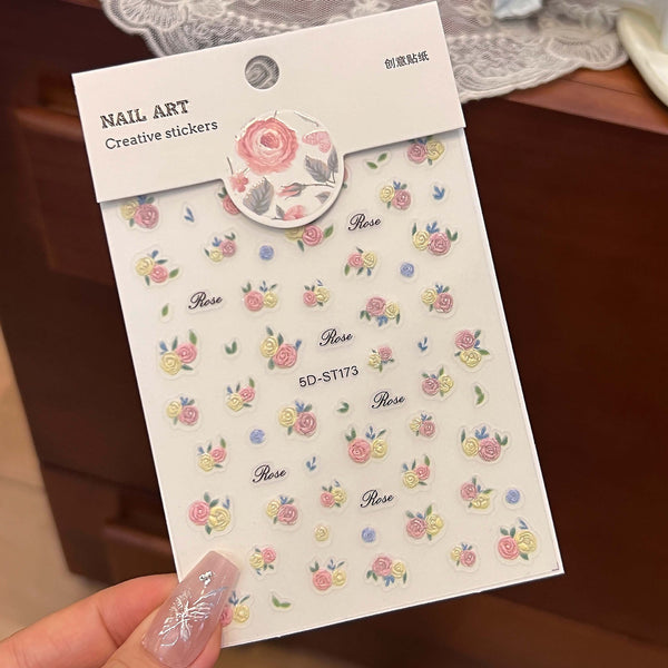 Nail Art Sticker 5DST184