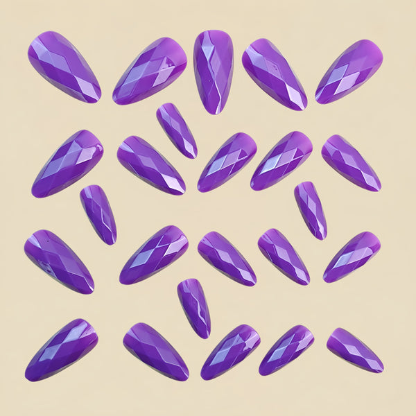 12 Sizes-24 Pcs Press On Nails Y1833