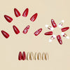 12 Sizes-24 Pcs Press On Nails Y1242