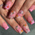 12 Sizes-24 Pcs Press On Nails C1042