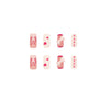 12 Sizes-24 Pcs Press On Nails JP1195