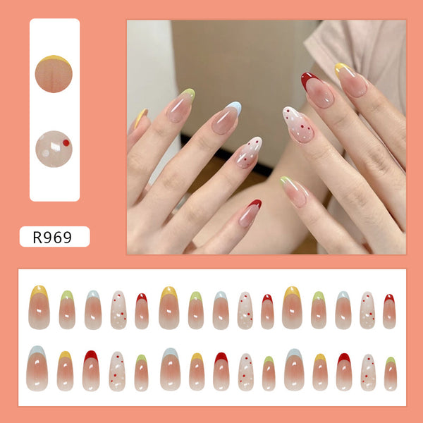 30 Pcs Press On Nails R969
