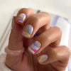 12 Sizes-24 Pcs Press On Nails W1115