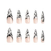 12 Sizes-24 Pcs Press On Nails JP2820