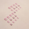 12 Sizes-24 Pcs Press On Nails W1096