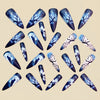 12 Sizes-24 Pcs Press On Nails Y926