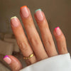 12 Sizes-24 Pcs Press On Nails C407