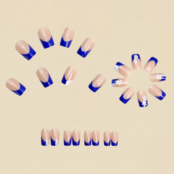 12 Sizes-24 Pcs Press On Nails Y1135