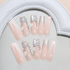 12 Sizes-24 Pcs Press On Nails Z1032