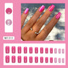 12 Sizes-24 Pcs Press On Nails W1311