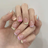 12 Sizes-24 Pcs Press On Nails W2137