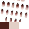 12 Sizes-24 Pcs Press On Nails JP4171