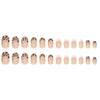 12 Sizes-24 Pcs Press On Nails W1718