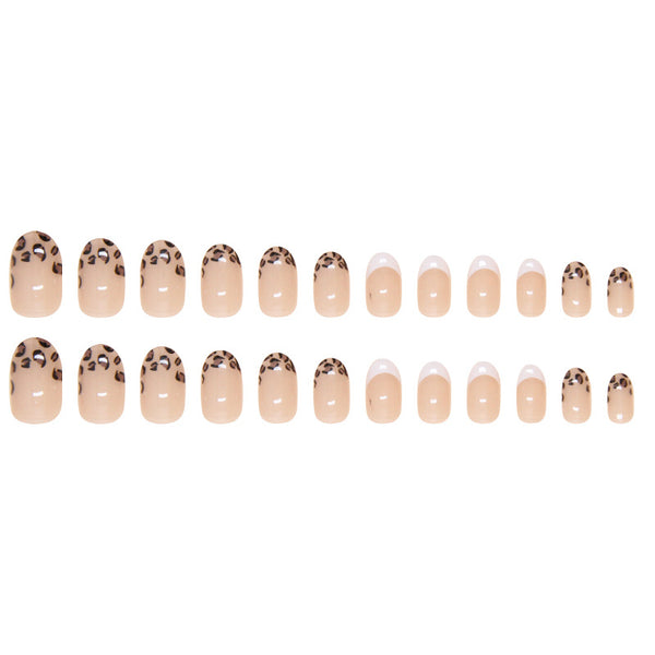 12 Sizes-24 Pcs Press On Nails W1718