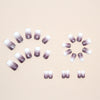 12 Sizes-24 Pcs Press On Nails W380
