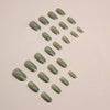 12 Sizes-24 Pcs Press On Nails W1330