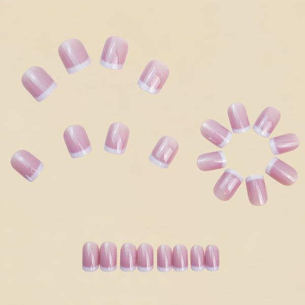 12 Sizes-24 Pcs Press On Nails Y1392