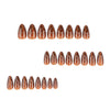 12 Sizes-24 Pcs Press On Nails JP4224
