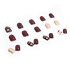 12 Sizes-24 Pcs Press On Nails R621