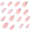 12 Sizes-24 Pcs Press On Nails JP4289