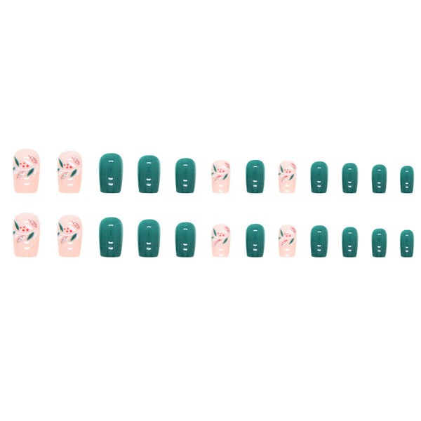 12 Sizes-24 Pcs Press On Nails W534