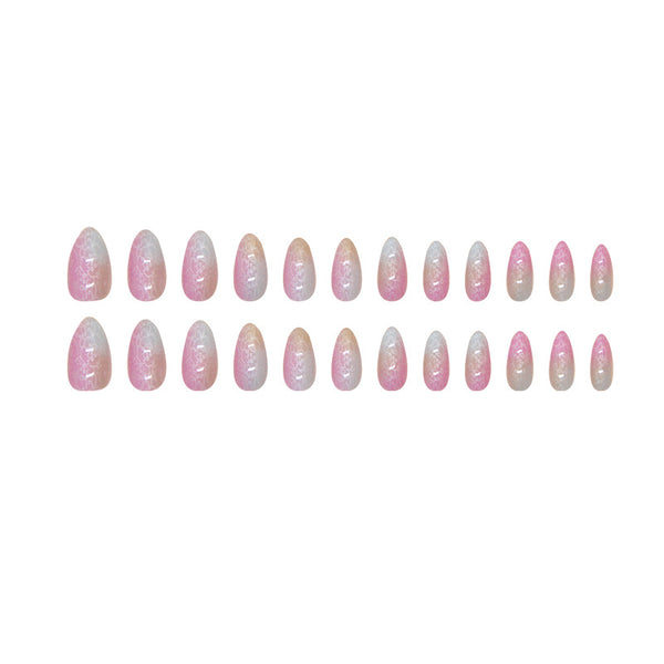 12 Sizes-24 Pcs Press On Nails W1675