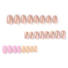 12 Sizes-24 Pcs Press On Nails JP2538