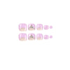 12 Sizes-24 Pcs Press On Nails JP2338