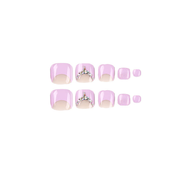 12 Sizes-24 Pcs Press On Nails JP2338