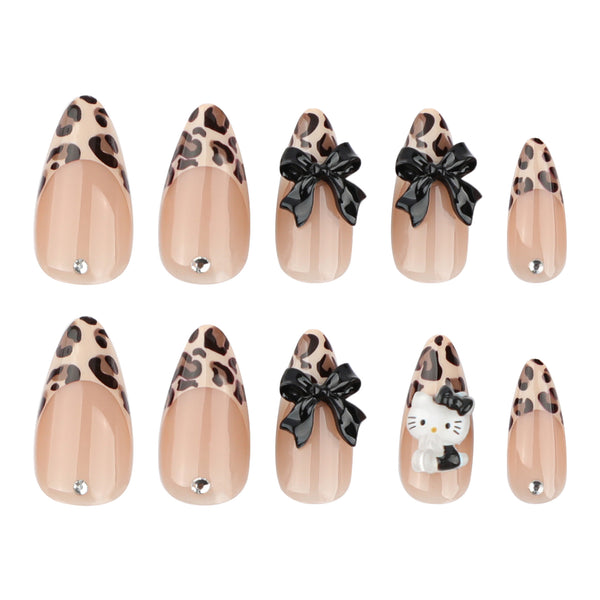 12 Sizes-24 Pcs Press On Nails JP3571