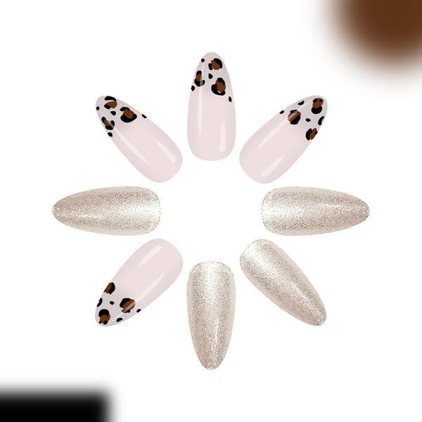 12 Sizes-24 Pcs Press On Nails C1429