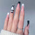 12 Sizes-24 Pcs Press On Nails W126