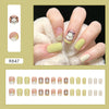 12 Sizes-24 Pcs Press On Nails R847