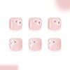 12 Sizes-24 Pcs Press On Nails C1195