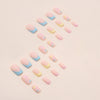 12 Sizes-24 Pcs Press On Nails W574