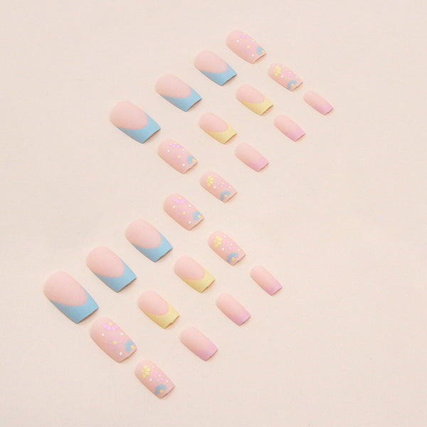 12 Sizes-24 Pcs Press On Nails W574