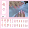 12 Sizes-24 Pcs Press On Nails Z613