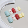 12 Sizes-24 Pcs Press On Nails R858
