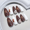 12 Sizes-24 Pcs Press On Nails Z1022